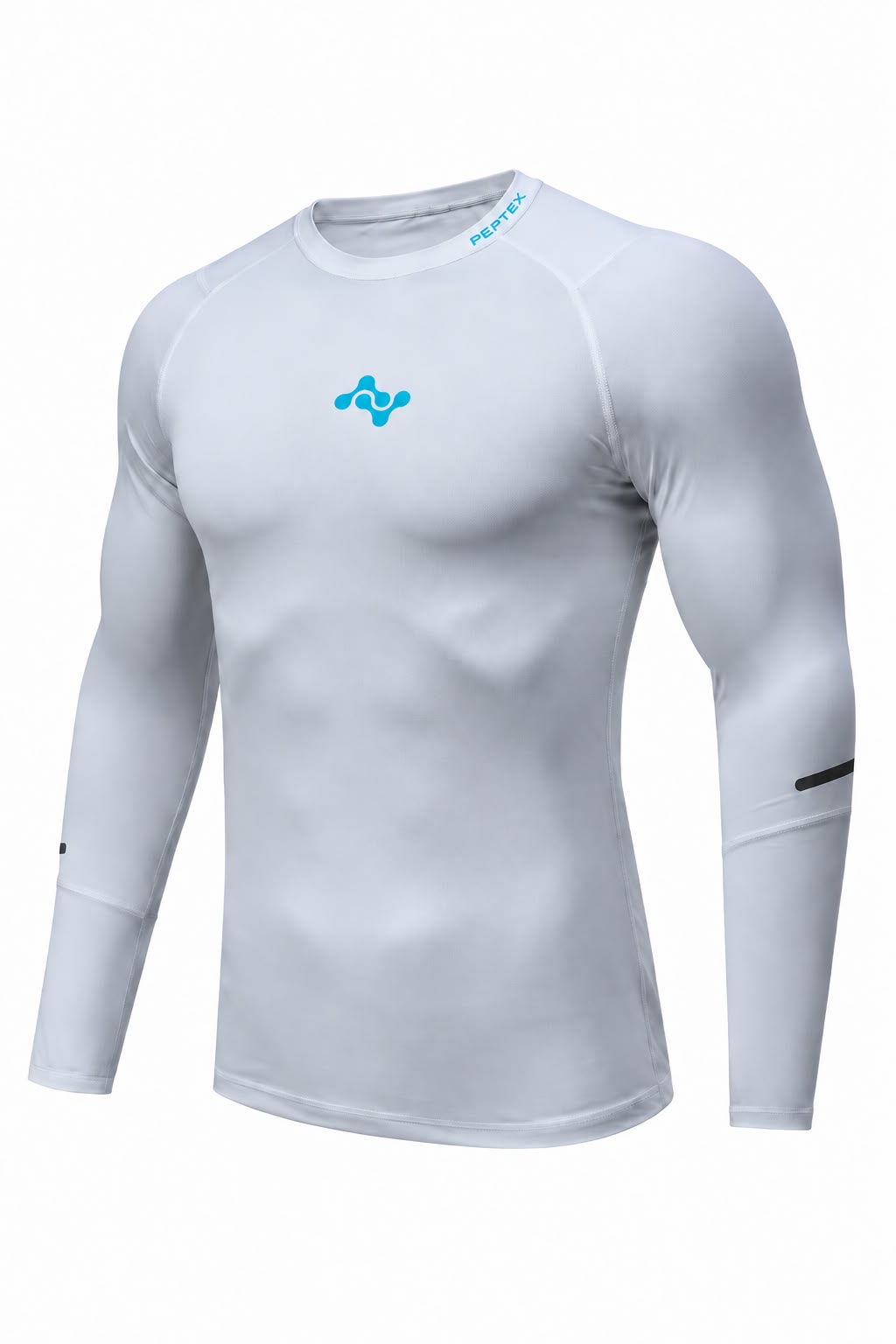 Ice White Compression Top